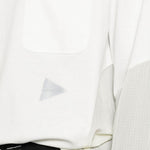 T-shirt a maniche lunghe con tasca in bianco And wander - uomo 
