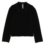 Giacca con colletto in nero Norma kamali - donna 