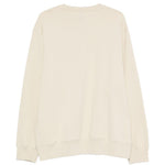 Felpa con logo in beige The north face - uomo 