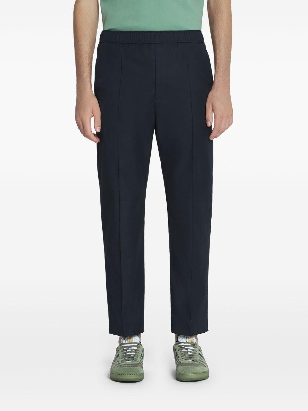 Pantaloni con elastico in blu Lanvin - uomo 