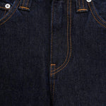 Jeans in denim con zip in blu Khaite - donna 