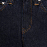 Jeans in denim con zip in blu Khaite - donna 