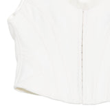 Top con scollo a v in bianco Giuseppe di morabito - donna 