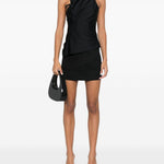 Top asimmetrico in nero Coperni - donna 