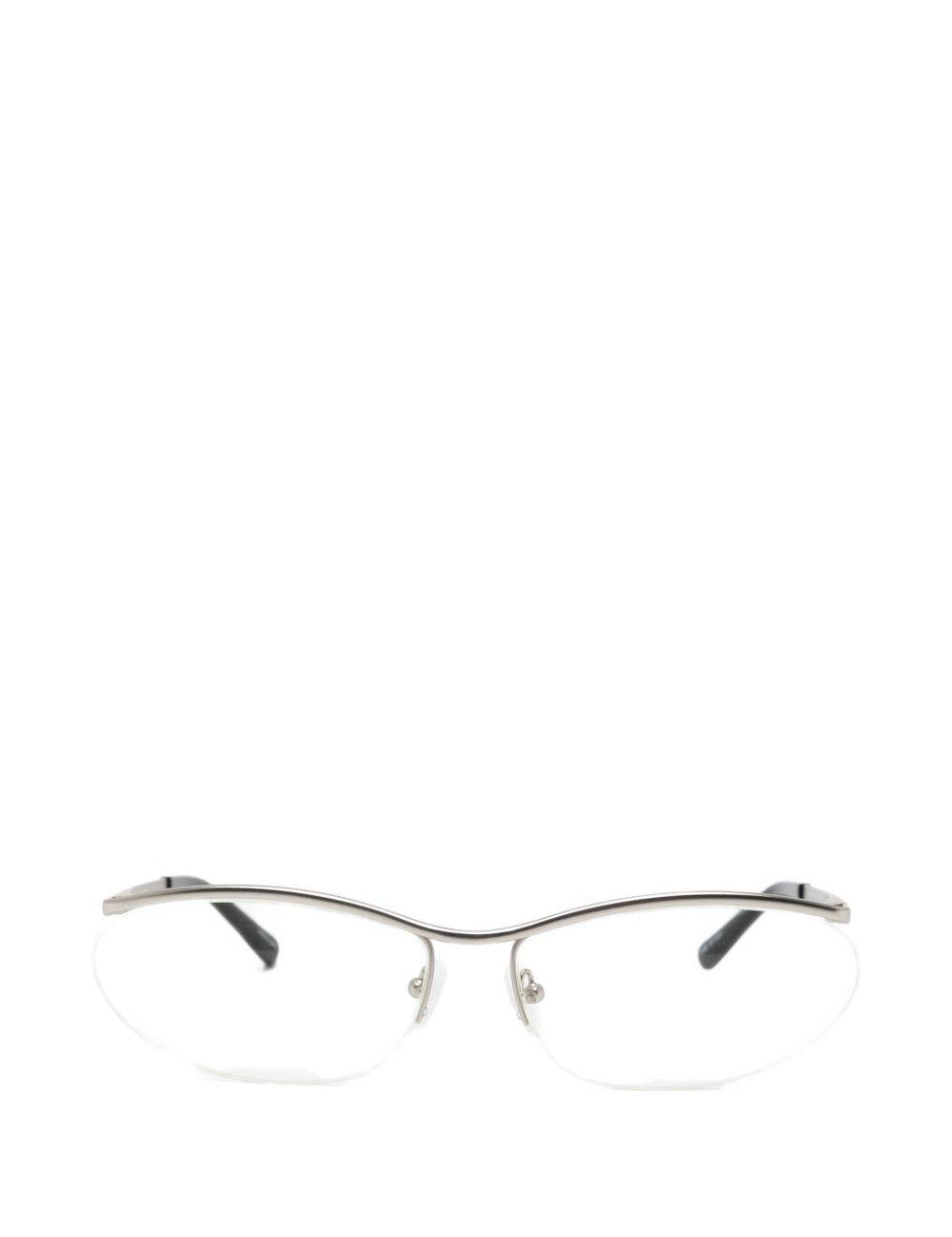Occhiali Charlotte di Linda Farrow in argento The attico x linda farrow - donna 