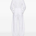 Tuta a maniche lunghe drew in bianco Th Latest - donna 