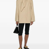Giacca tecnica con sciarpa  in beige Toteme - donna 