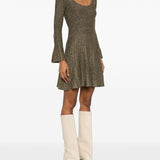 Abito in maglia raquel in marrone Staud - donna 