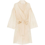 Abito trasparente con cintura gustav in beige Antonelli - donna 