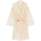 Abito trasparente con cintura gustav in beige Antonelli - donna 