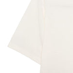 T-shirt girocollo in bianco Kangra - uomo 