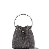Borsa mini Bon Bon in nero Jimmy choo - donna 