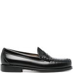 Mocassini con dettaglio intrecciato weejun in nero Gh bass - uomo 