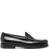 Mocassini con dettaglio intrecciato weejun in nero Gh bass - uomo 