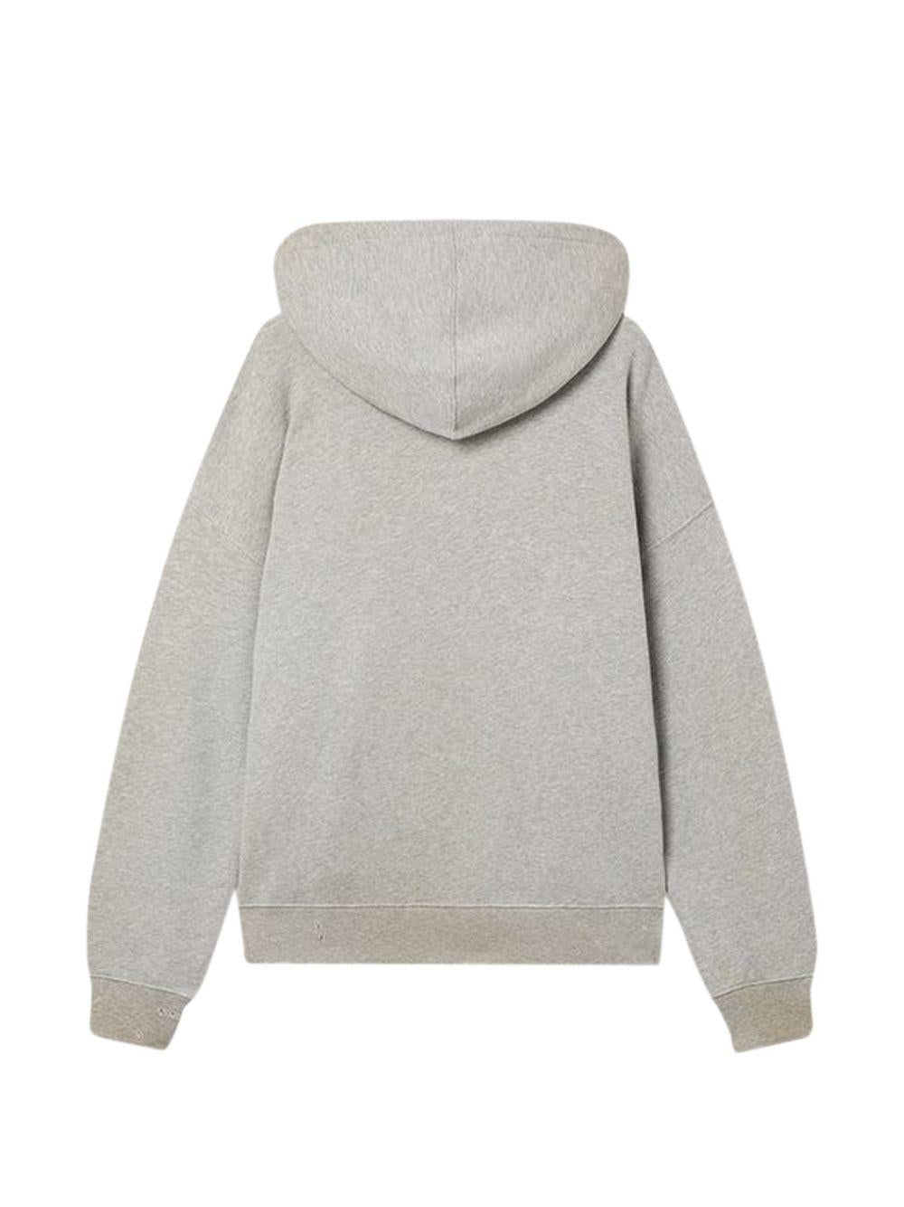 Felpa con effetto vissuto in grigio Golden goose - unisex 