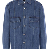 Camicia denim Han in blu Namacheko - uomo 