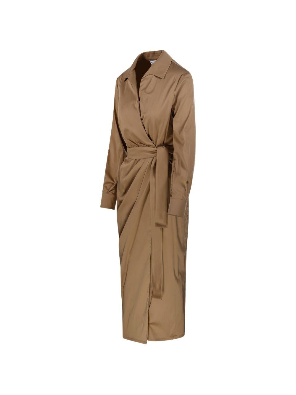 Abito con design a portafogli beta in beige Maxmara - donna 