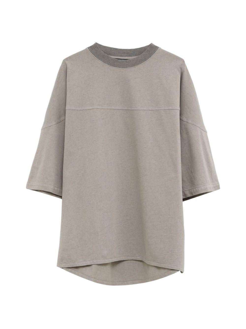 T-shirt a manica corta in grigio Jacquemus - uomo 