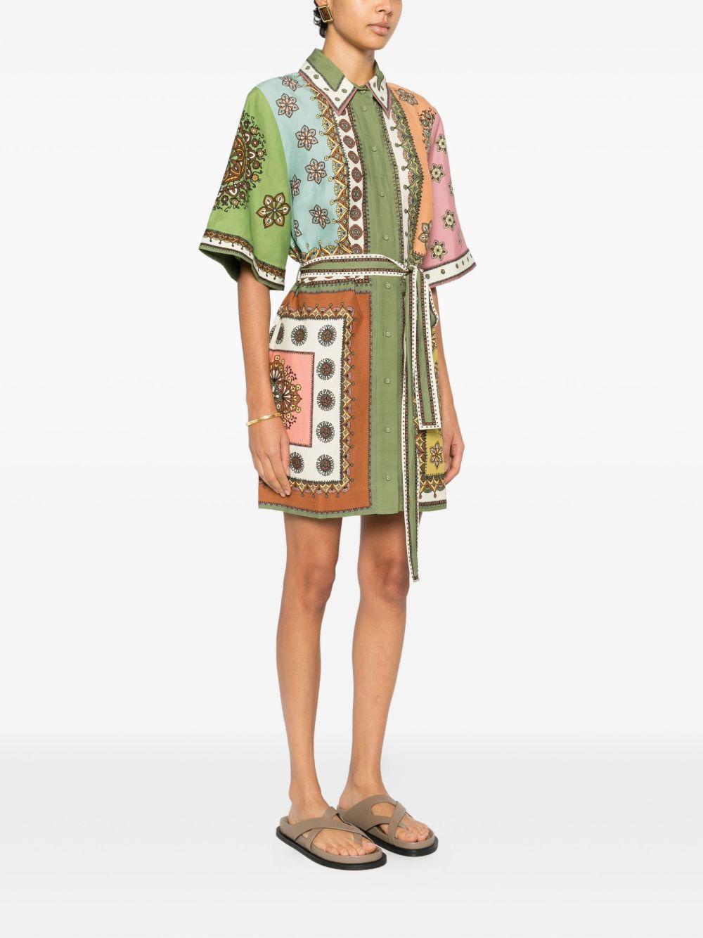 Abito con stampa all-over  multicolore Alemais - donna 