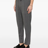 Pantaloni con coulisse e pieghe in grigio Briglia 1949 - uomo 