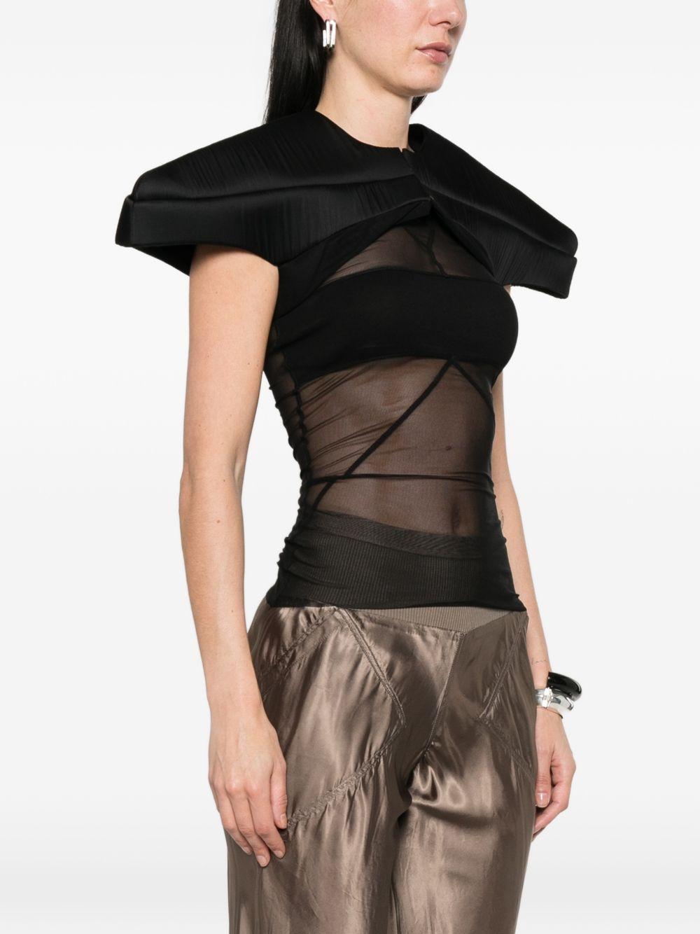Coprispalle soft fender  in nero Rick owens - donna 