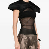 Coprispalle soft fender  in nero Rick owens - donna 