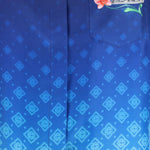 Camicia con stampa monogram in blu Casablanca - donna 