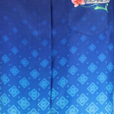 Camicia con stampa monogram in blu Casablanca - donna 