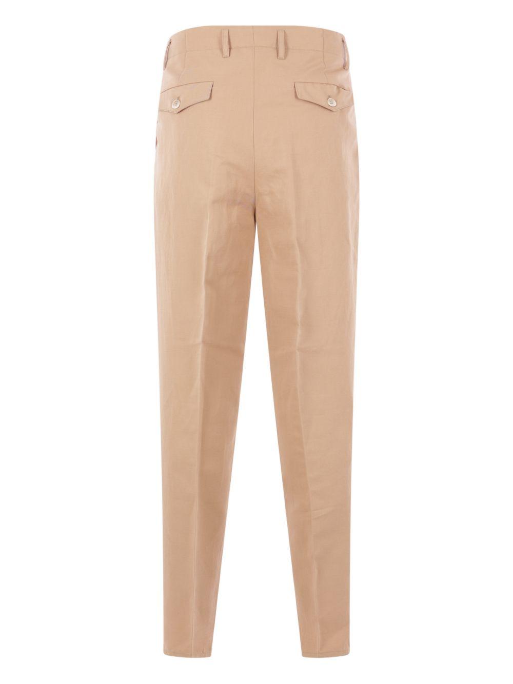 Pantaloni plissé in beige Brunello cucinelli - donna 