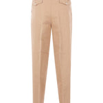 Pantaloni plissé in beige Brunello cucinelli - donna 