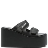 Sandali con applicazione in nero Coperni - donna 