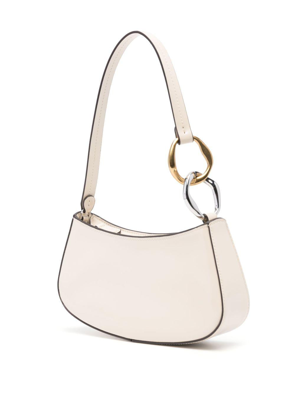 Borsa a spalla ollie in beige - STAUD donna 