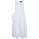 Abito midi smanicato in bianco Simone Rocha - donna 