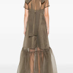 Abito calluna calluna in grigio talpa Staud - donna 