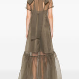 Abito calluna calluna in grigio talpa Staud - donna 
