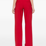 Pantaloni slim sartoriali in rosso Casablanca - donna 