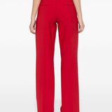 Pantaloni slim sartoriali in rosso Casablanca - donna 