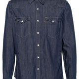Camicia denim Western in blu Levi's - uomo 