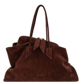 Borsa la passeggiata medium in marrone The Attico - donna 