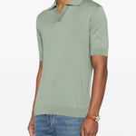 Polo con colletto in verde Lardini - uomo 