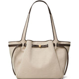 Borsa tote romy in beige Tory burch - donna 