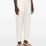 Pantaloni affusolati con pieghe in beige Briglia 1949 - uomo 