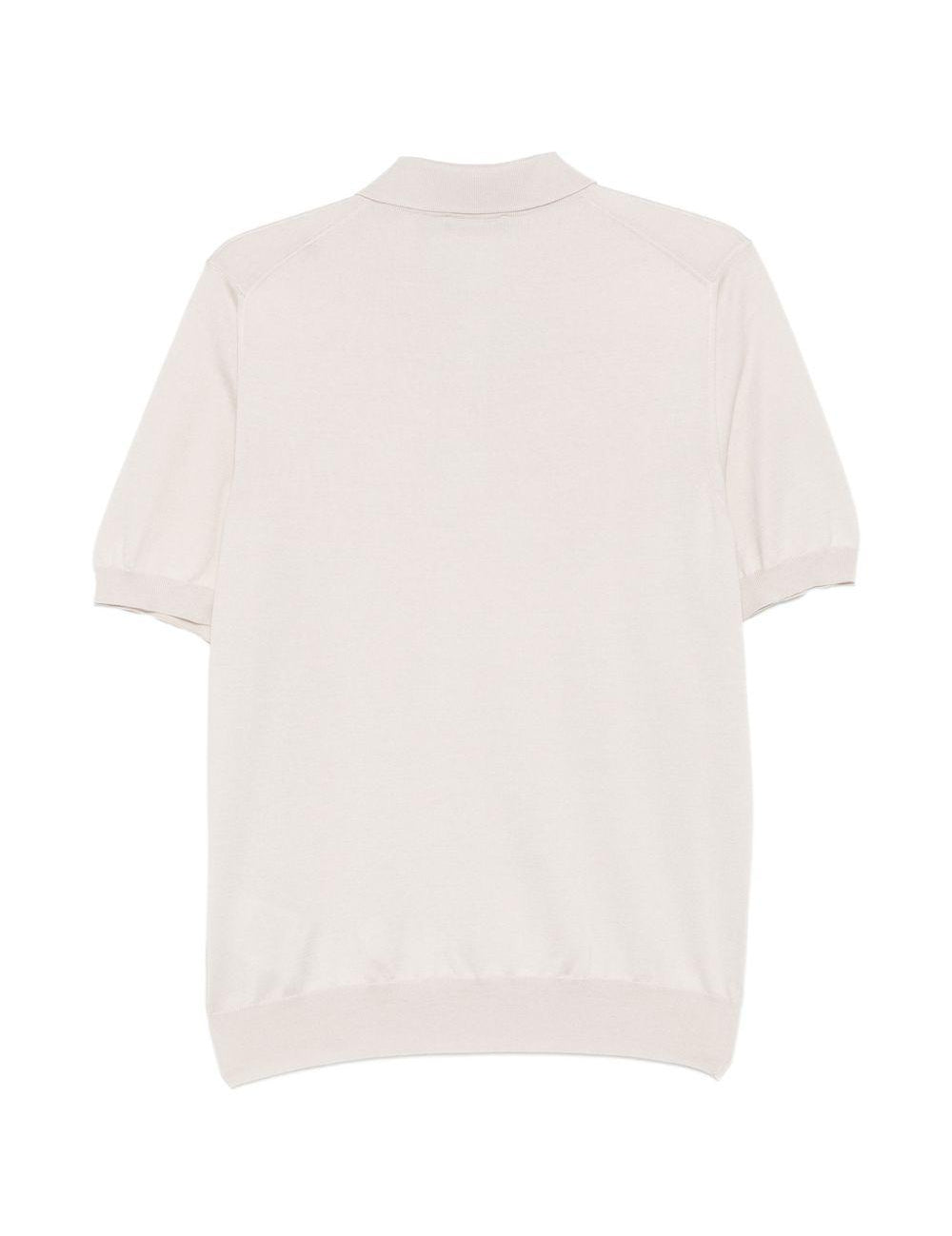 Polo con bottoni in bianco Fay - uomo 
