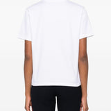 T-shirt a maniche corte con stampa grafica in bainco Casablanca - donna 