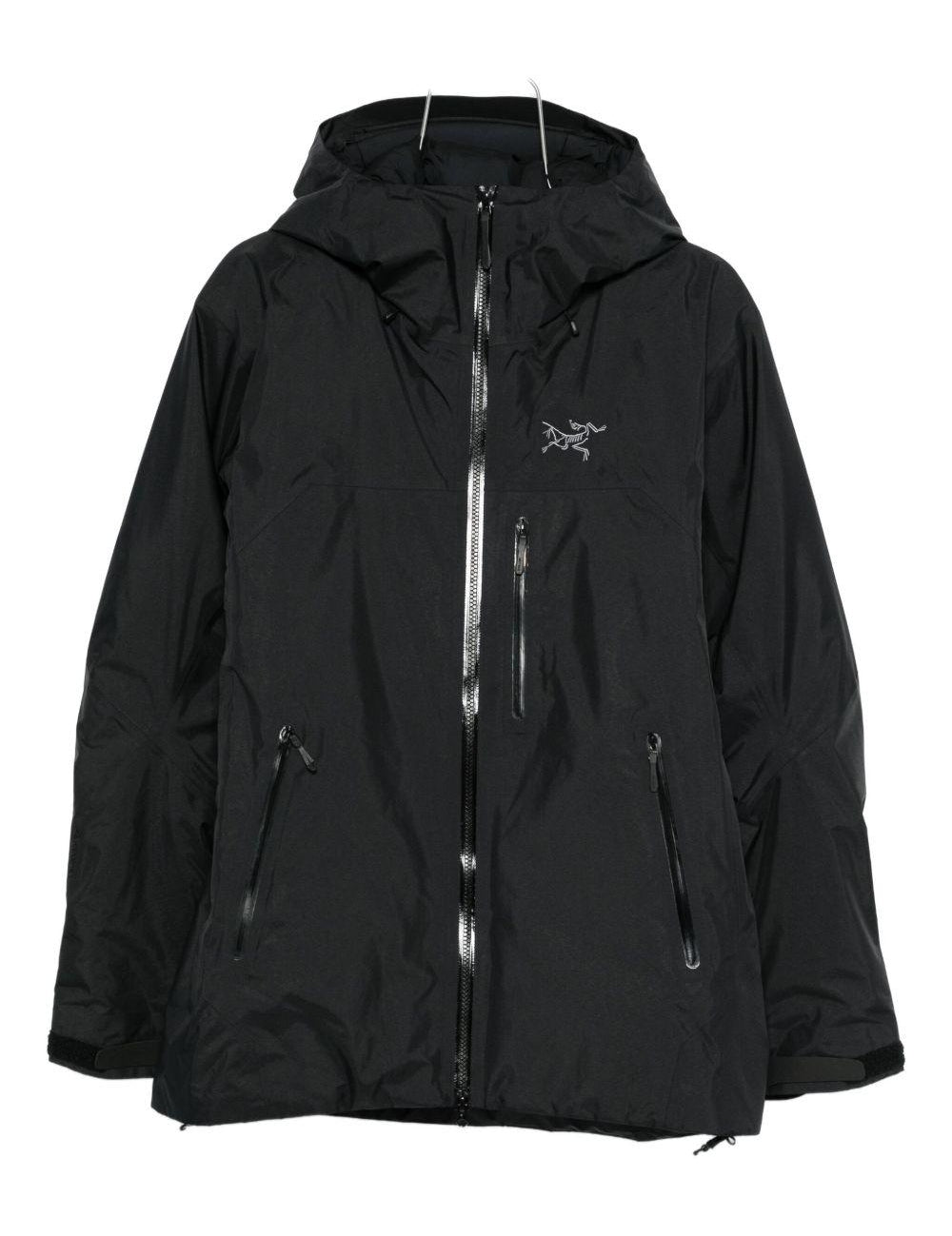 Giacca con cappuccio beta insulated in nero Arc'teryx - unisex 