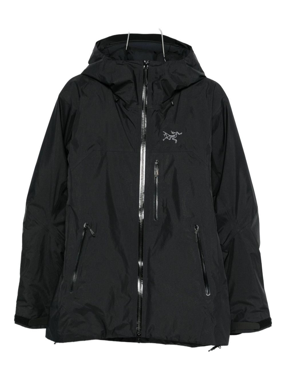 Giacca con cappuccio beta insulated in nero Arc'teryx - unisex 