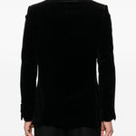 Blazer monopetto in nero Lardini - uomo 