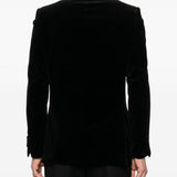 Blazer monopetto in nero Lardini - uomo 