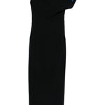 Abito senza spalline cato in nero Khaite - donna 