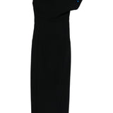 Abito senza spalline cato in nero Khaite - donna 